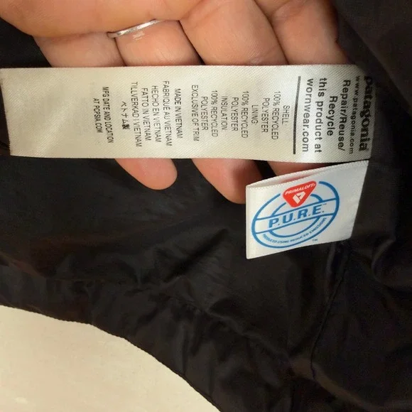 Patagonia Black Quilted Vest - Picture 3 of 8